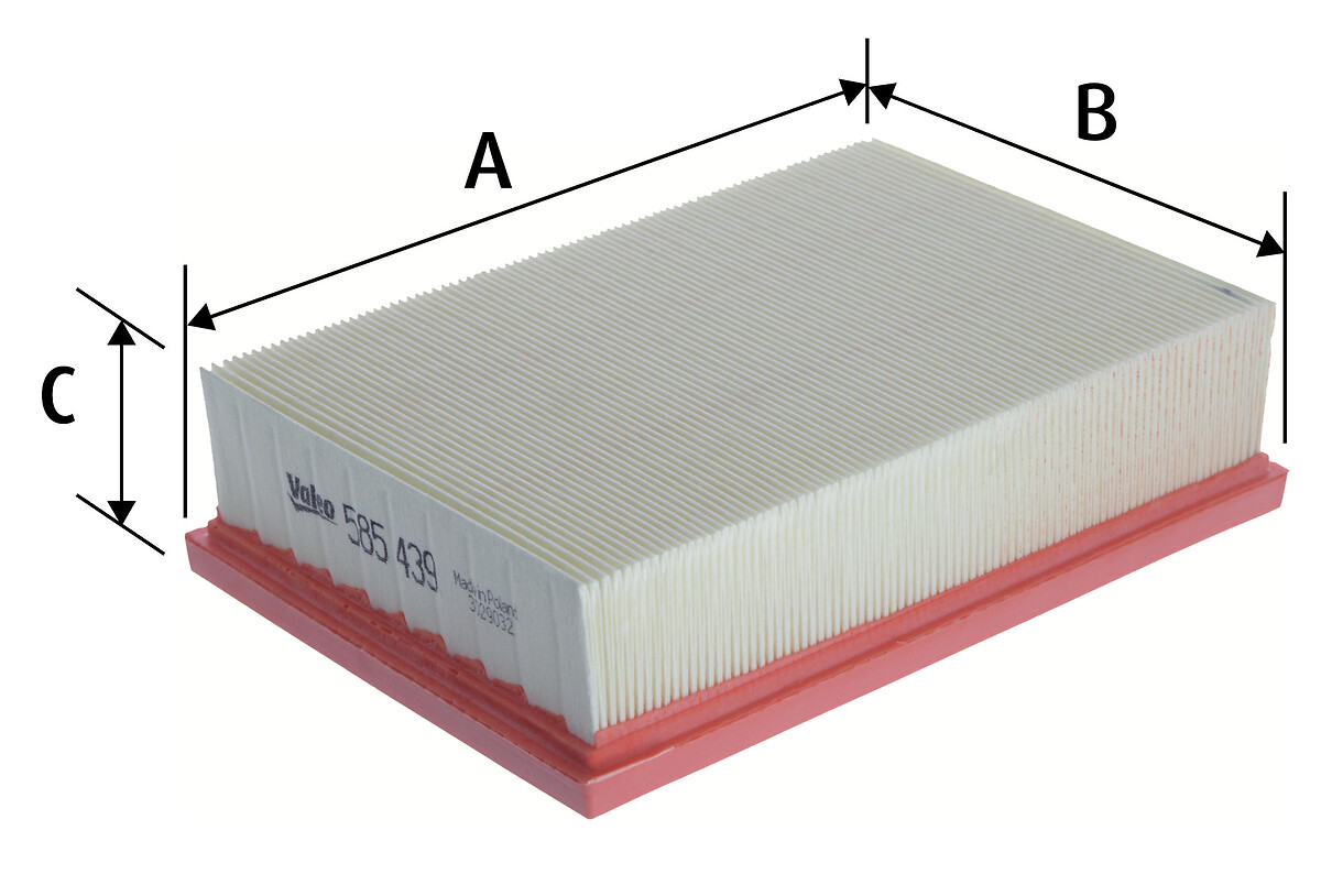 Filtro aria - 585439 VALEO